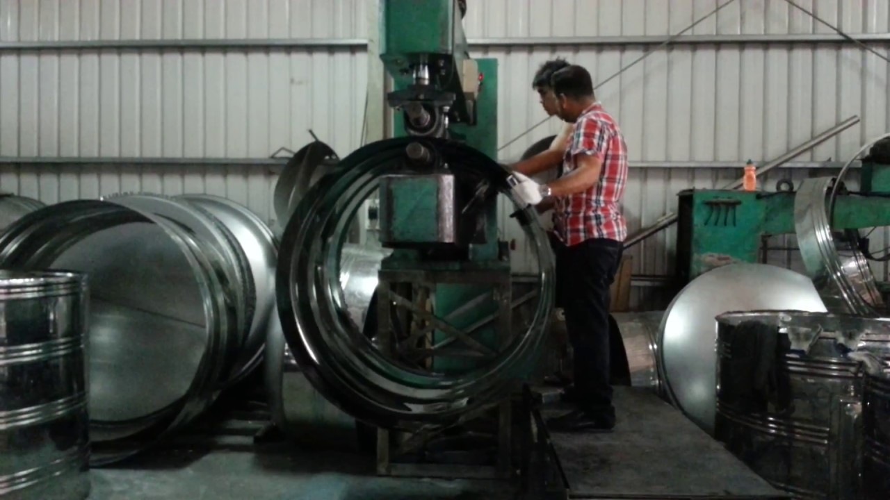 Stainless steel water tank Rolling Machines