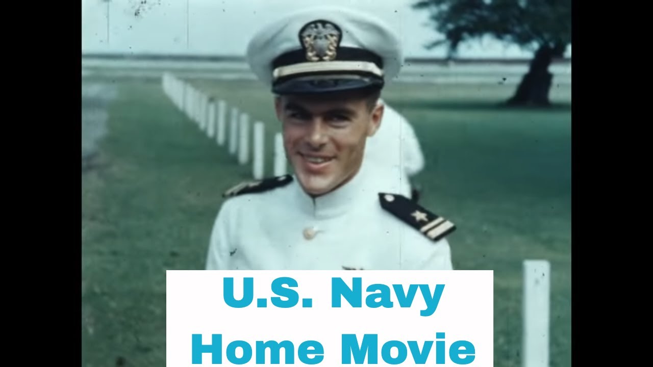 U.S. NAVY WWII ERA PBM-3 MARINER SEAPLANE BASE  KANEOHE BAY HAWAII HOME MOVIE 60334
