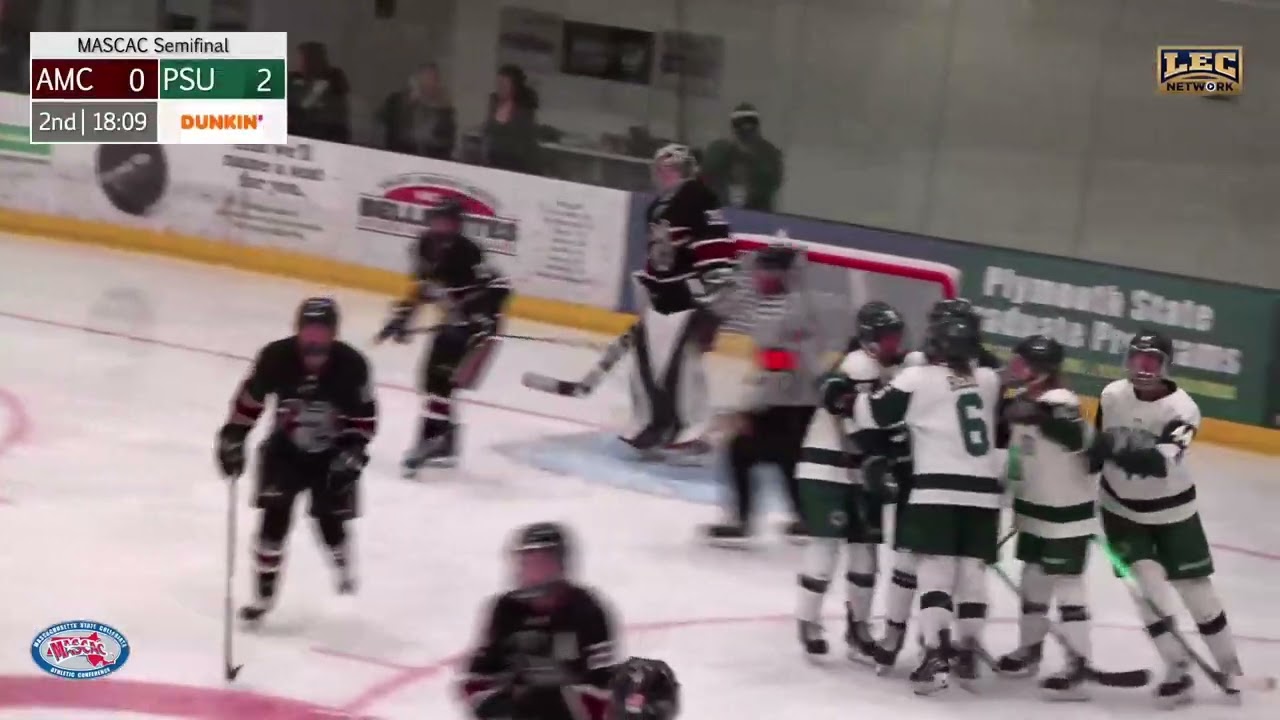 WIH: #1 Plymouth State vs. #3 Anna Maria Highlights (MASCAC Semifinals)