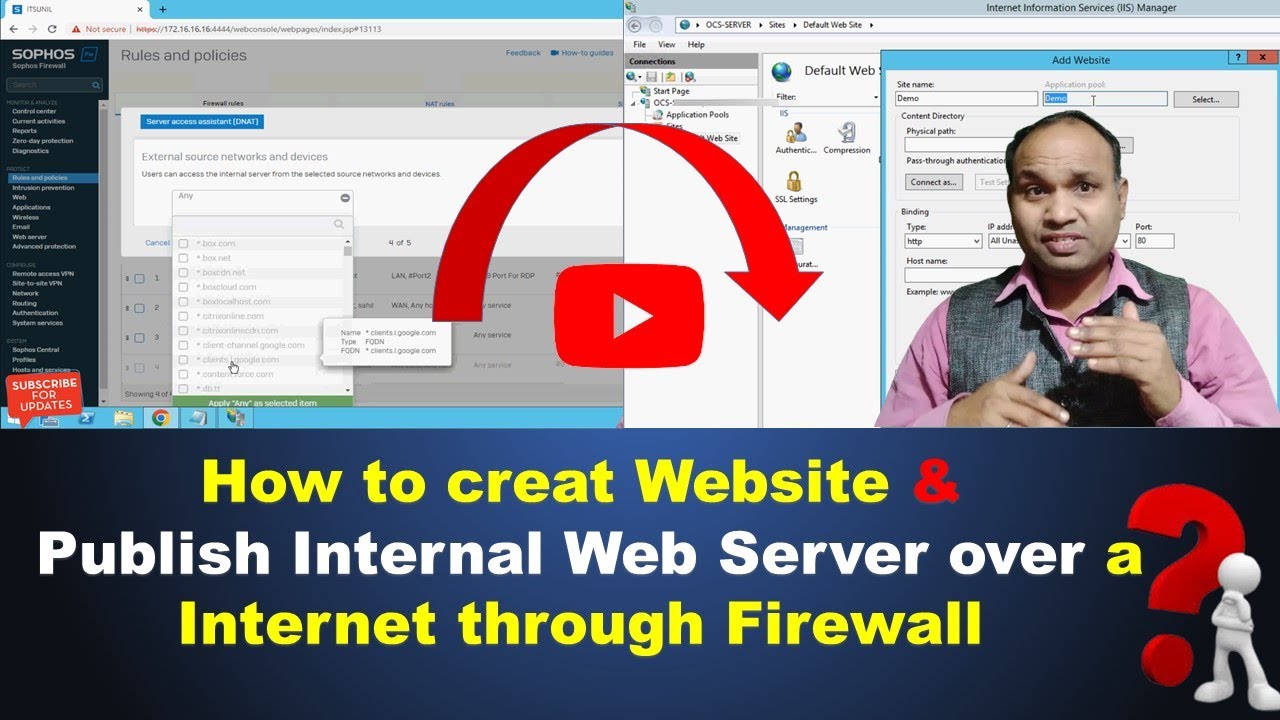 How to publish multiple website on internet 
Website publish kaise kare ?