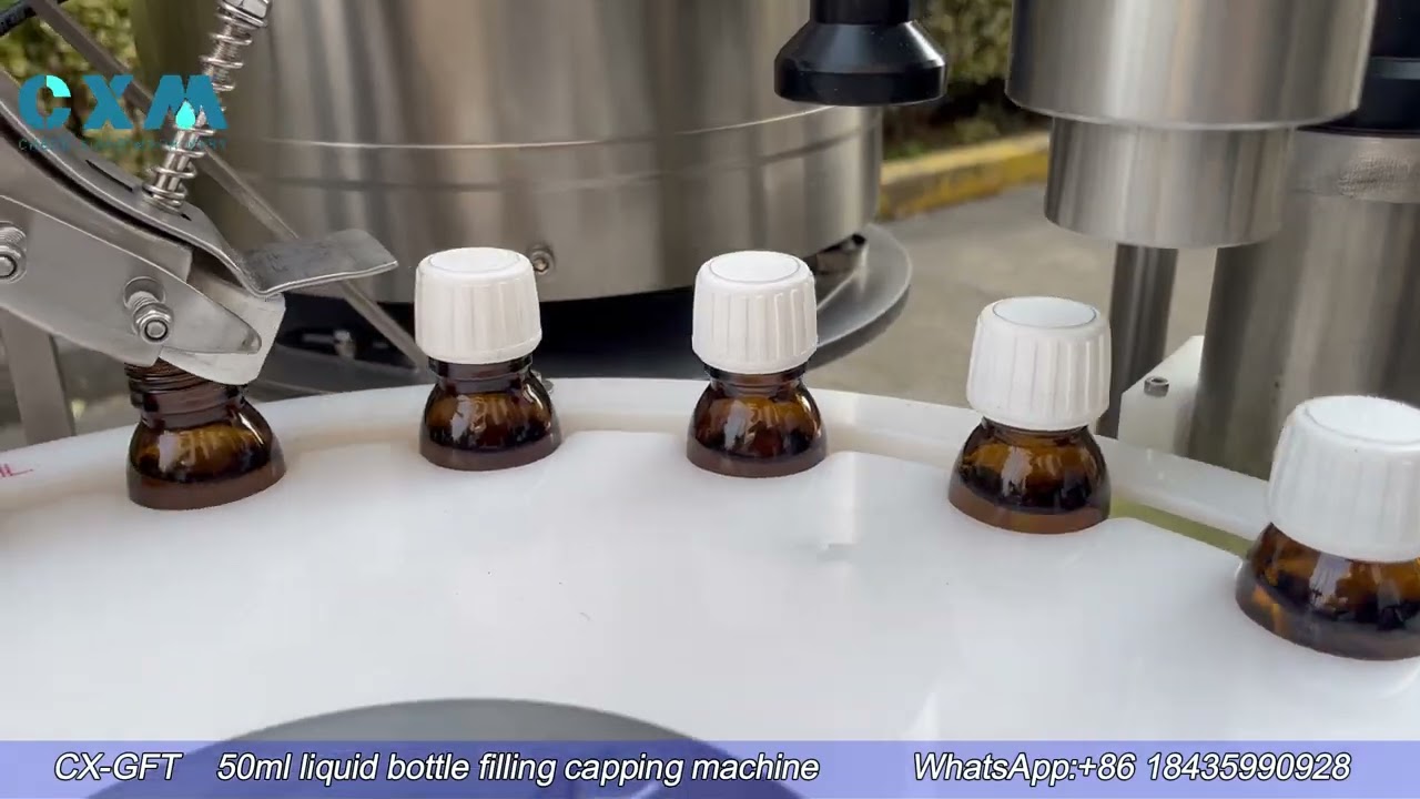syrup filling machine| 50ml liquid bottle filling capping machine| plant glycerin filling machine