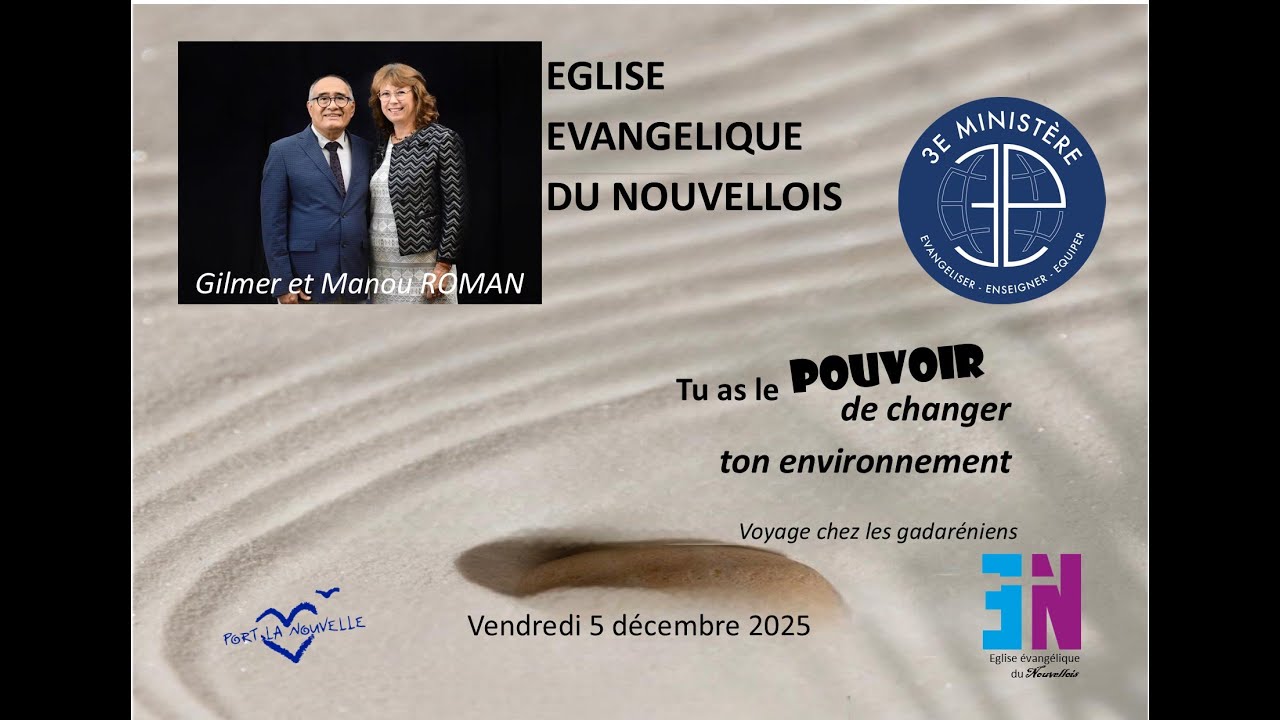 Tu as le pouvoir de changer ton environnement