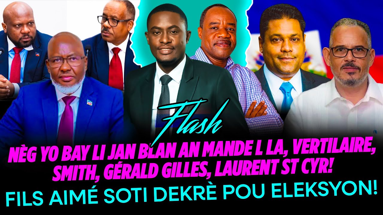 ANMWEEE !!! NÈG YO BAY LI JAN BLAN AN MANDE L LA, VERTILAIRE, SMITH, GÉRALD GILLES, LAURENT ST CYR