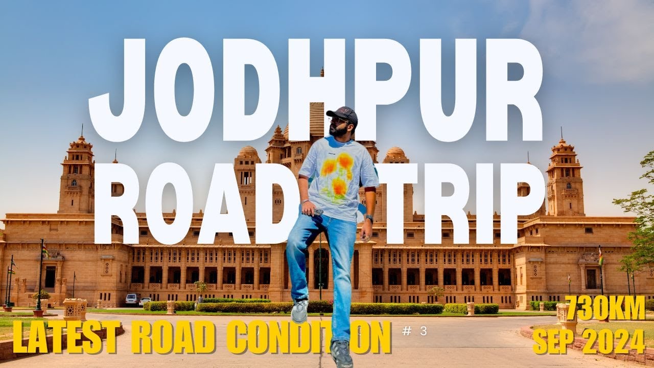 Chandigarh to Jodhpur Road Trip by Car | Amritsar Jamnagar Expressway | Latest Road Conditions