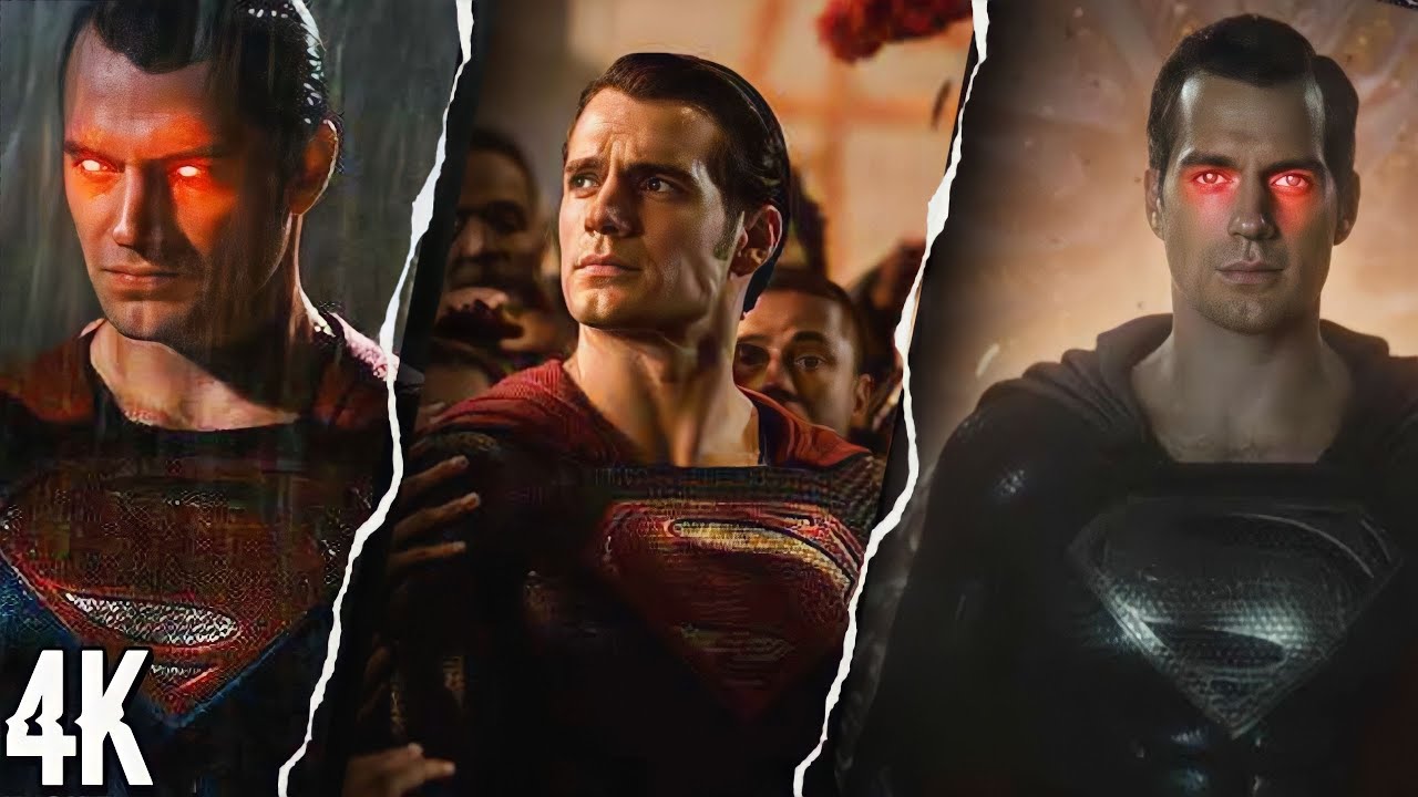 Superman 4K 60 FPS Scenepack without CC (BvS and Snyder Cut)