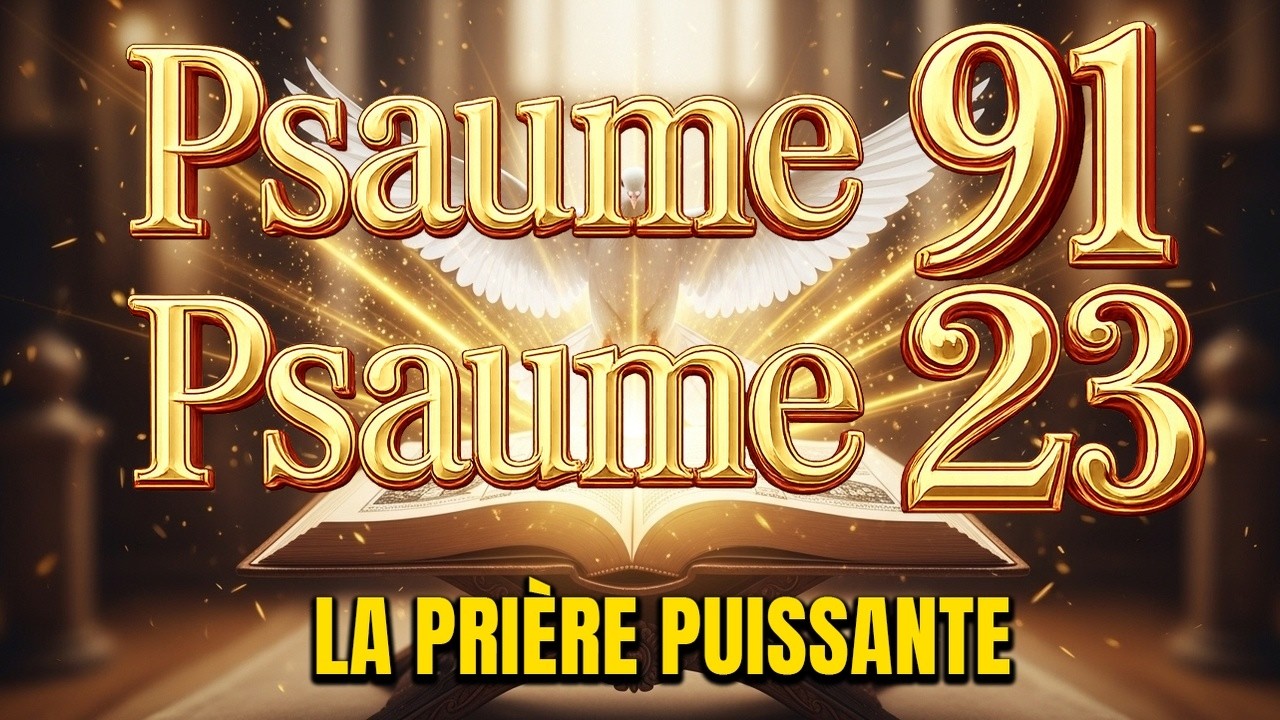 PRIÈRE DU JOUR 14 MARS – PSAUME 91 et PSAUME 23–Les deux PRIÈRES LES PLUS PUISSANTES de la BIBLE