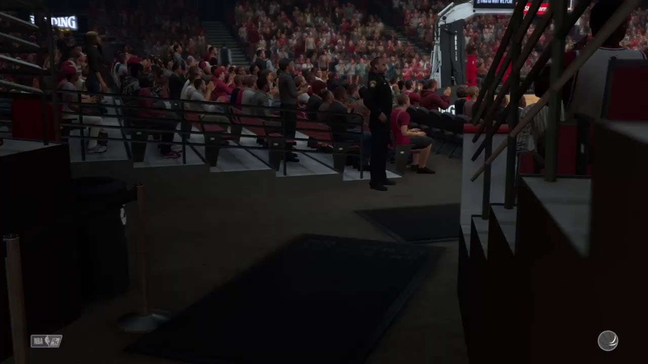 Playing 2k that people dont care about