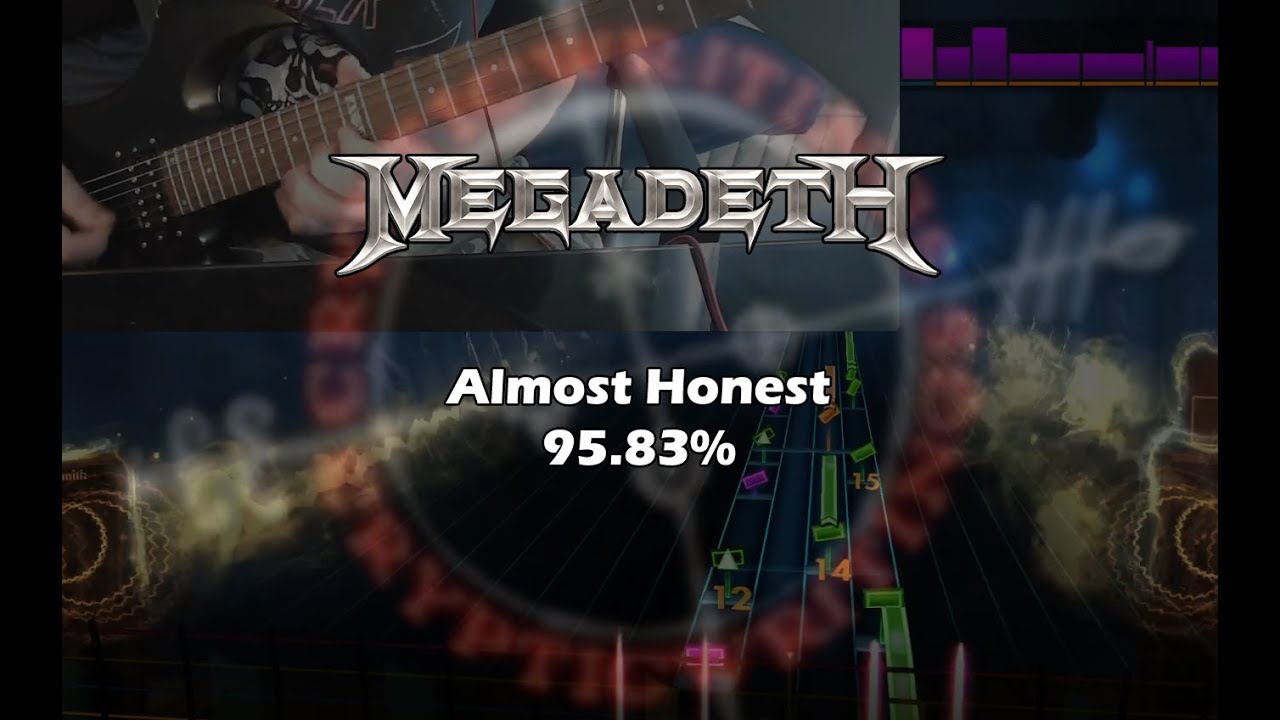 Megadeth - Almost Honest (95.83%) | Rocksmith 2014 - CDLC