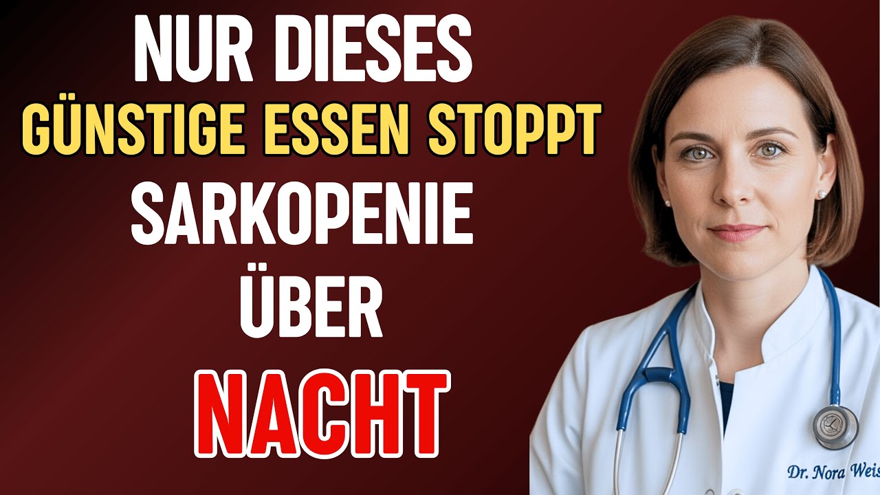 DR. NORA WEISS WARNT: Über 60? Diese LEBENSMITTEL für 1€ BAUEN MUSKELN SCHNELLER ALS PROTEINPULVER