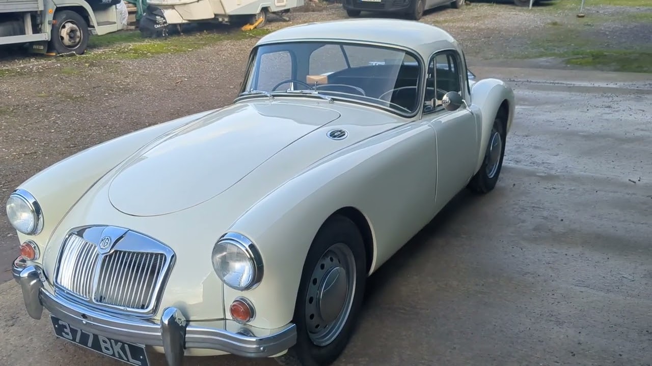 1957 MG MGA Coupe in OEW with 5 speed conversion