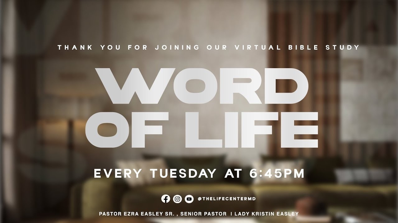 Word of Life: Preparing For The Glory
