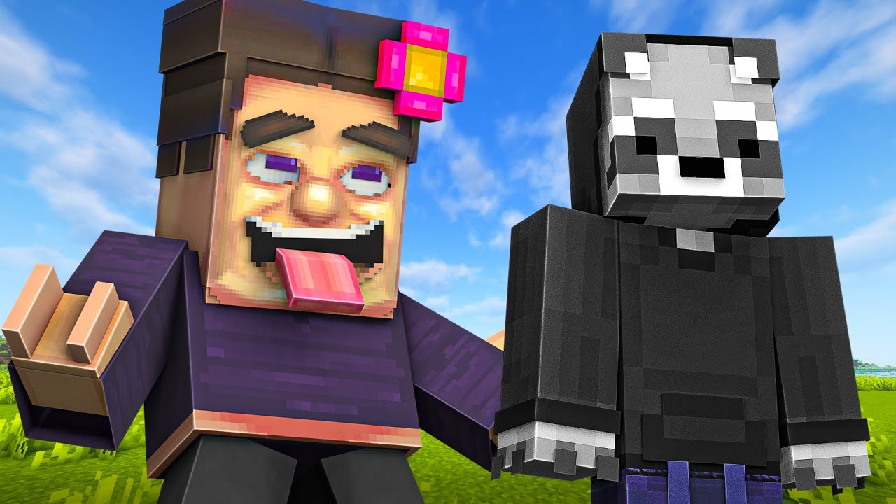 Enfrenté a Grotesque Steve en Minecraft