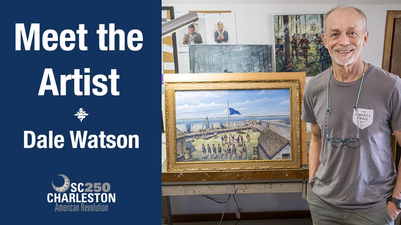 Meet the Artist: Dale Watson and his Revolutionary War artwork