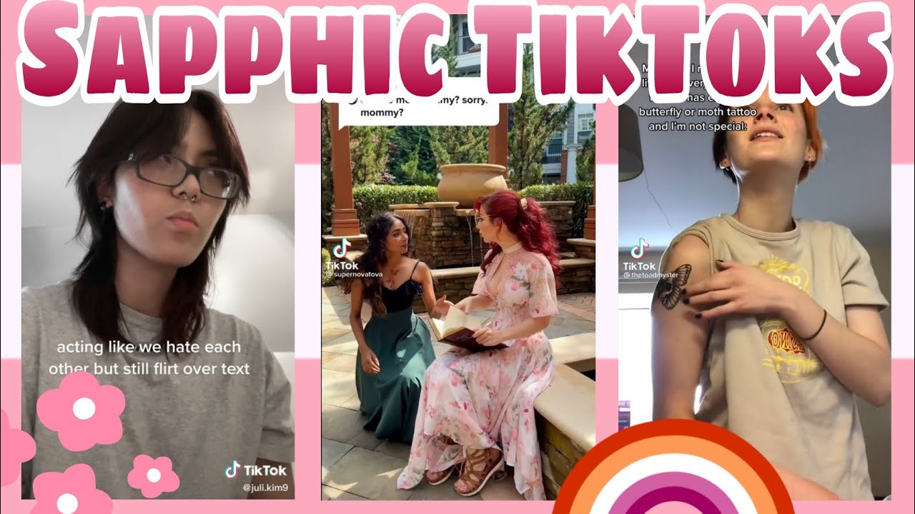 SAPPHIC TikToks part 2 (Wlw/Nblw)