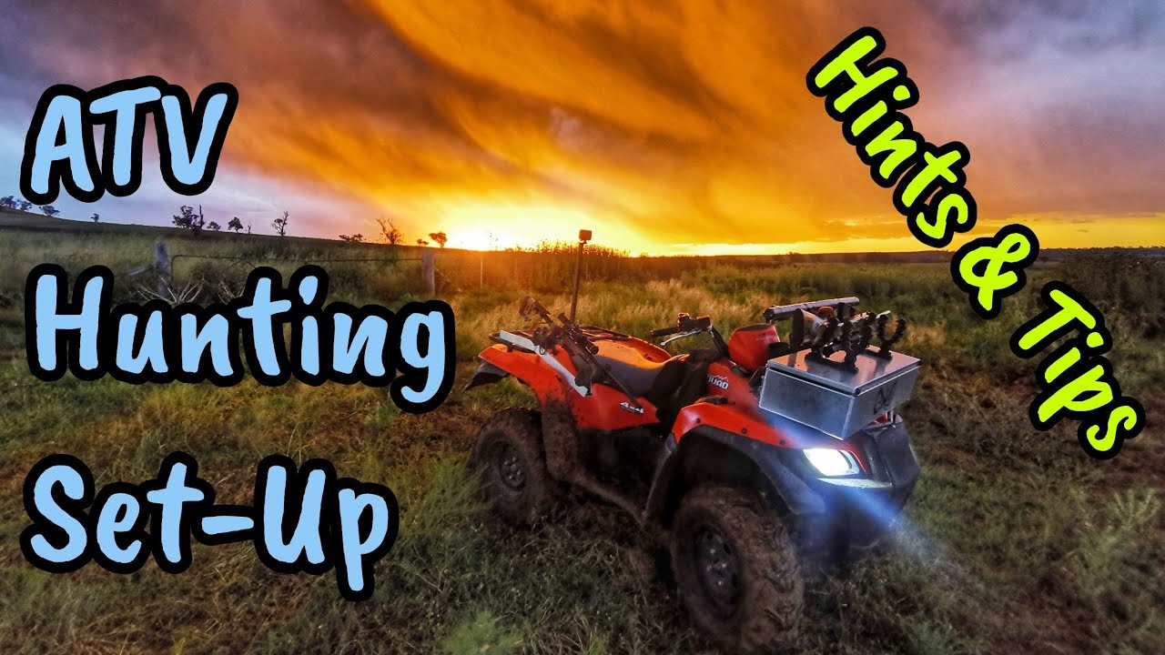 ATV Hunting Setup - My Quadbike Build and Details - Suzuki King Quad