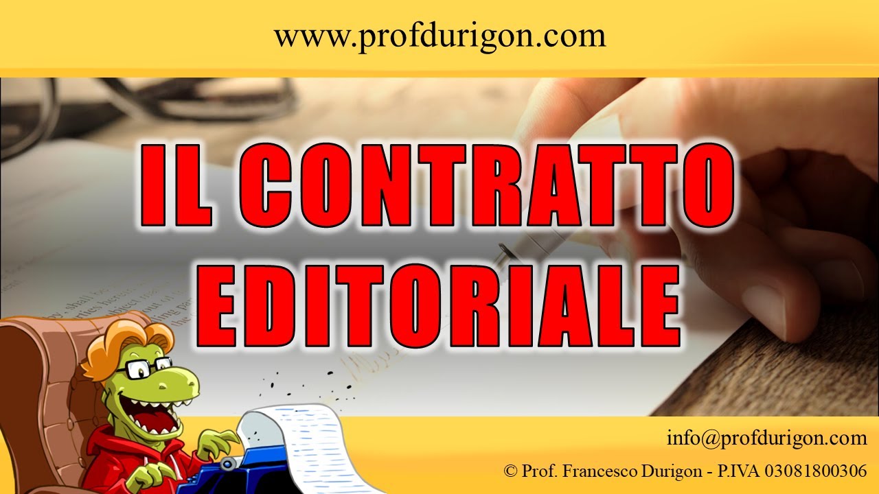 LEZIONE in REGALO - Leggo & Commento un CONTRATTO EDITORIALE + CLAUSOLE VESSATORIE + EAP!