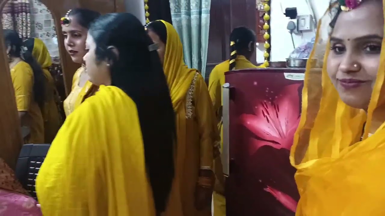 Haldi festival #viralvideo #familyvlog#entertainingvideo 