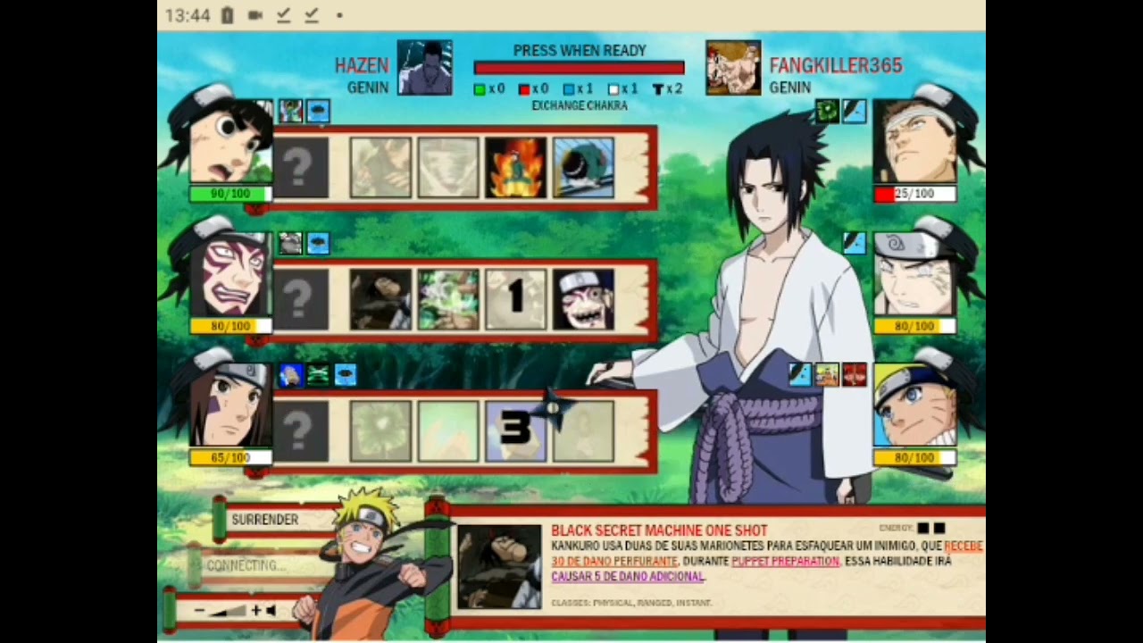 Naruto Arena Classic Twisting Sound