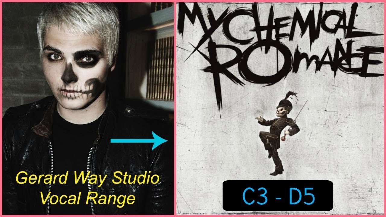 Gerard Way Vocal Range On: 