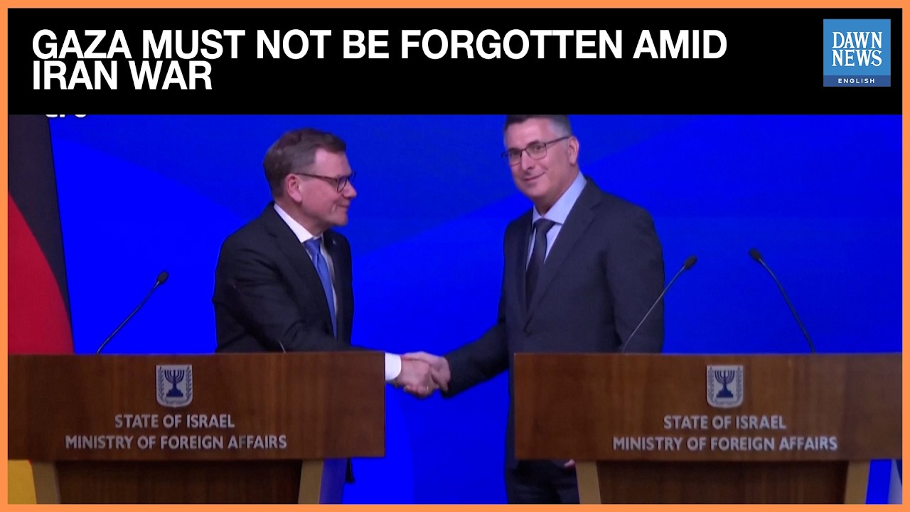 German Foreign Minister Says Gaza Must Not Be Forgotten Amid Iran War