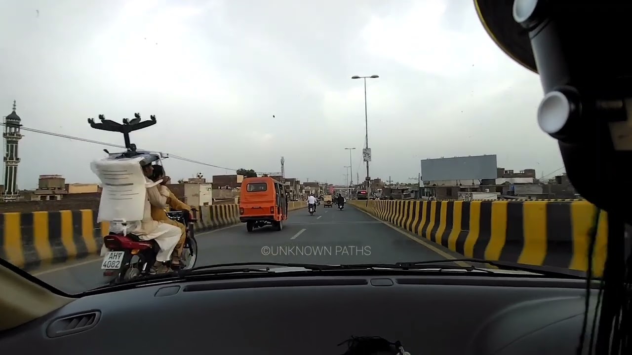MULTAN - FROM JAMILABAD TO CHUNGI NO 21 #tourism #travel #pakistan #roads #peace #life #roads