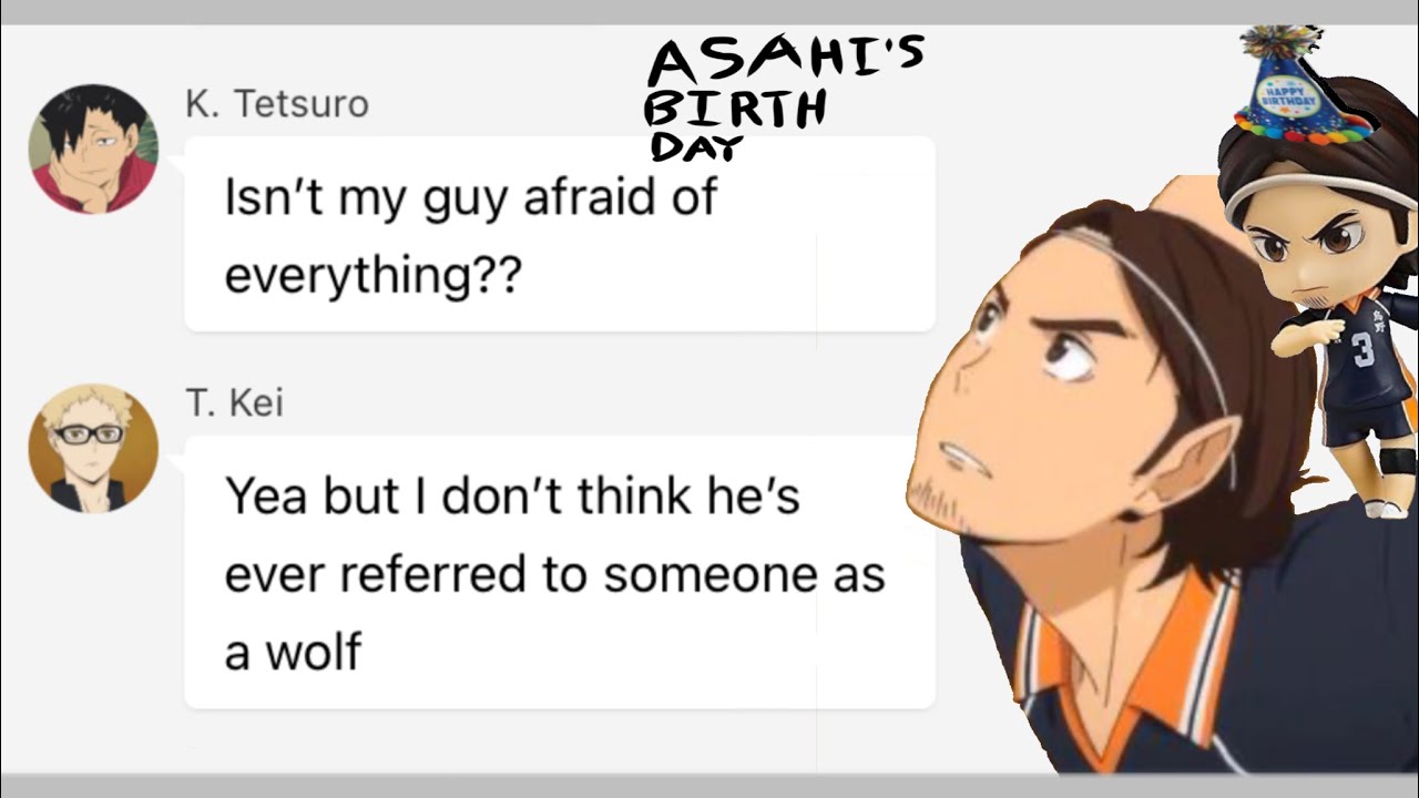 Saints (Echos) (Haikyuu Texts) (Asahi Angst)