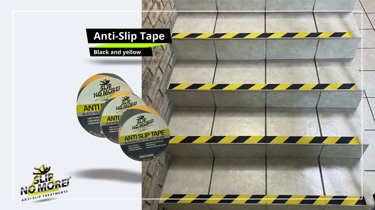 Prevent Slips and Falls with Slip No More's High-Quality Anti-Slip Tape Range!