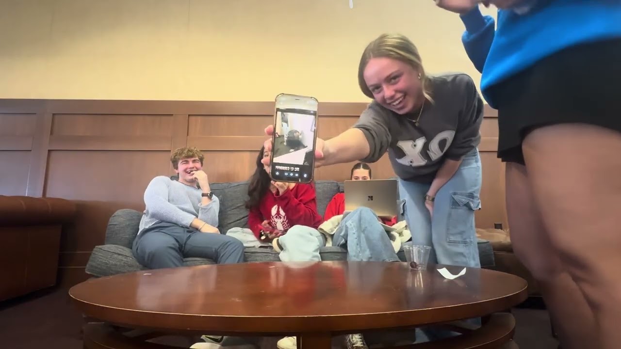 sig pledge RG and freshman CP talking too loud in Union 