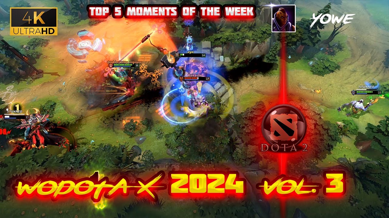DotA 2- WoDotA Top 5 Weekly Vol.3 🔥2024 Top 5 moments of the week #DOTA2