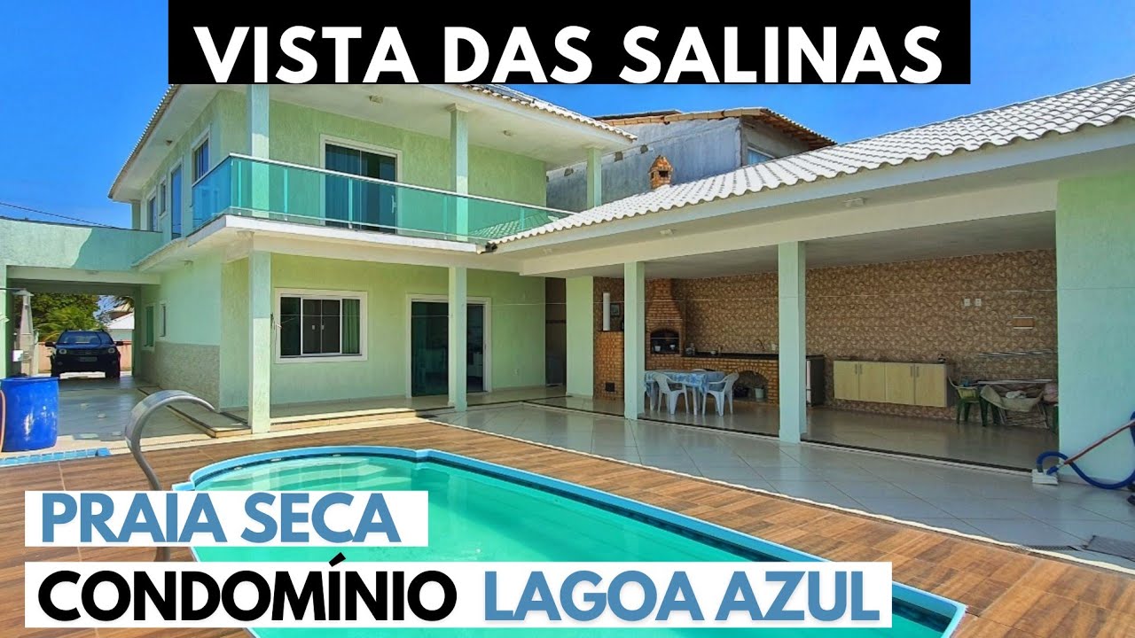 COMPLETA C/ VISTA MARAVILHOSA! CONDOMÍNIO LAGOA AZUL | PRAIA SECA - ARARUAMA RJ | REGIÃO DOS LAGOS