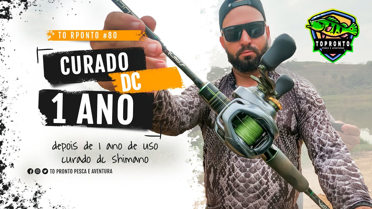 🟢SHIMANO Curado DC 150  🟢 - 1 ANO DEPOIS (2023) 4K #shimano #curadodc