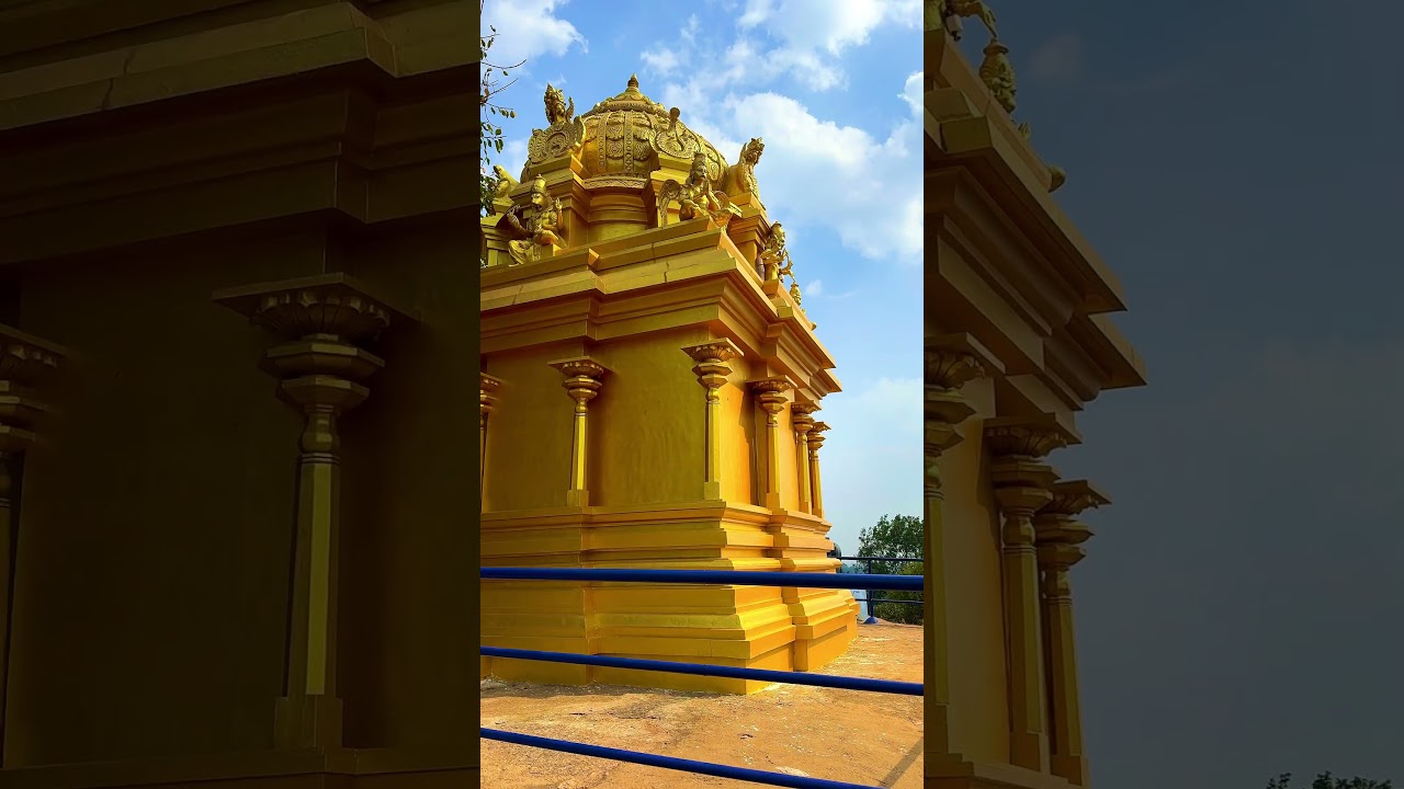 Sri Ranganatha Swamy Temple | Aladahalli 📍#karnataka #bangalore #weekendexplore  #hilltemple