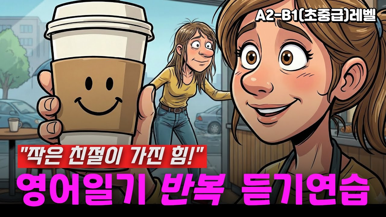 영어일기듣기-작은 친절이 가진 힘(A2-B1초중급레벨)