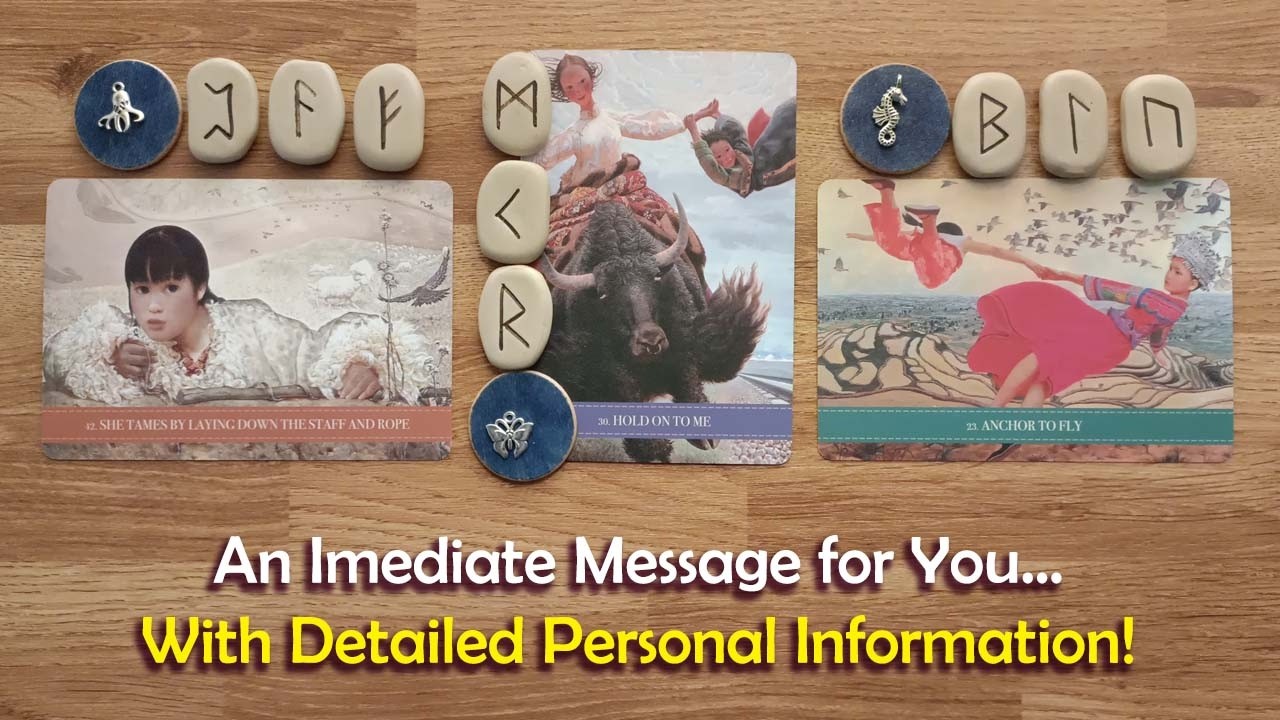 An Immediate Message For You With Detailed Personal Information! 👉🏼📩🙏🏻✨