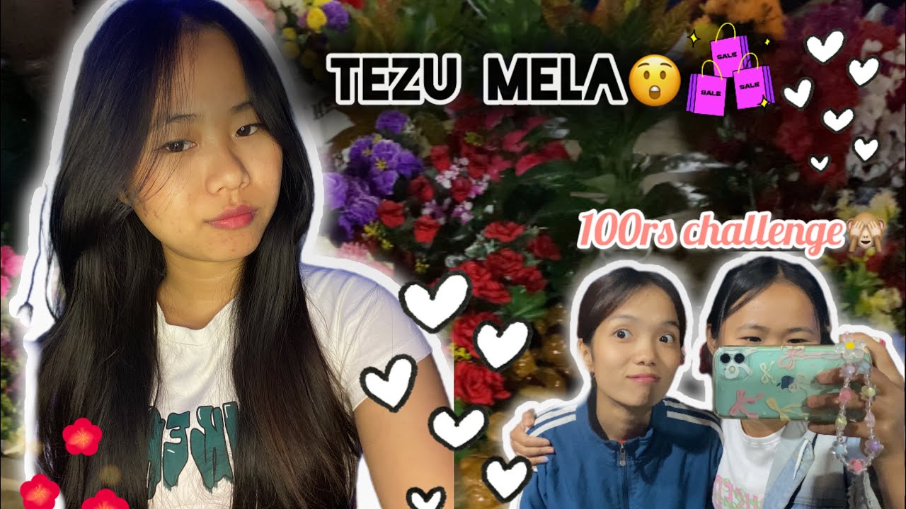 TEZU MELA😲💯rs💶 challenge with friend🤷‍♀️🛍️ #vlog #explorepage #Tezumela #shopping #challenge #viral