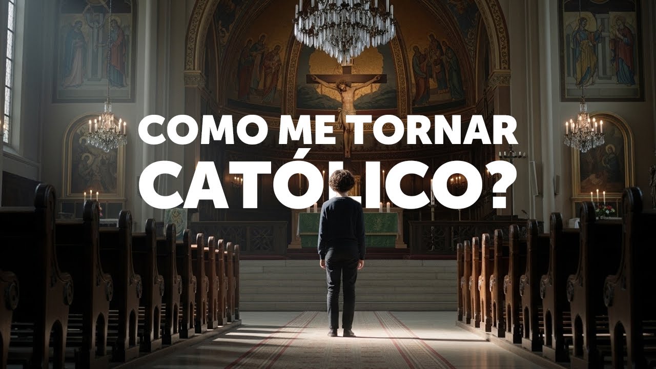O que devo fazer para me tornar católico?