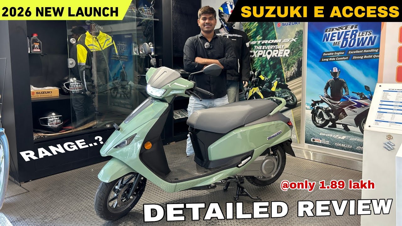 2026 NEW SUZUKI E ACCESS II DETAILED REVIEW II MOTOR POWER II BATTERY CAPACITY CHARGING TIME RANGE ?