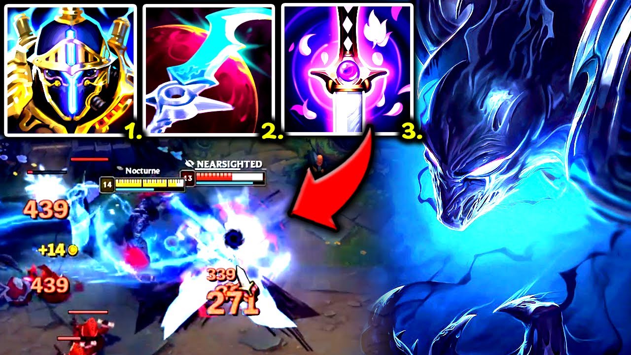 NOCTURNE TOP 100% SLICES EVERYONE APART IN SEASON 14 (STRONG) - S14 Nocturne TOP Gameplay Guide