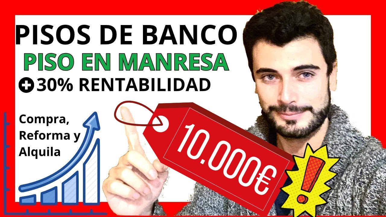 💼PISO DE BANCO UBICADO EN MANRESA, COMPRA Y ALQUILA
