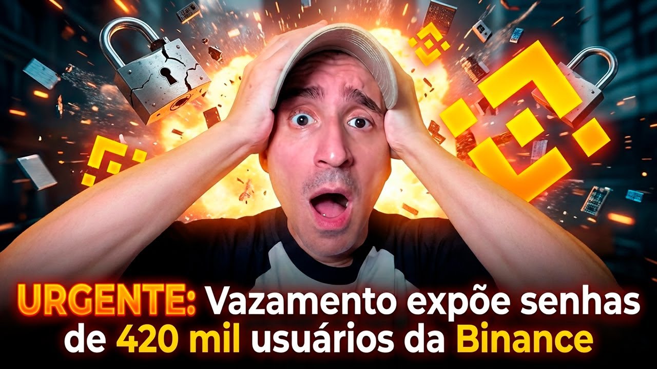 URGENTE: Vazamento expõe senhas de 420 mil usuários da Binance