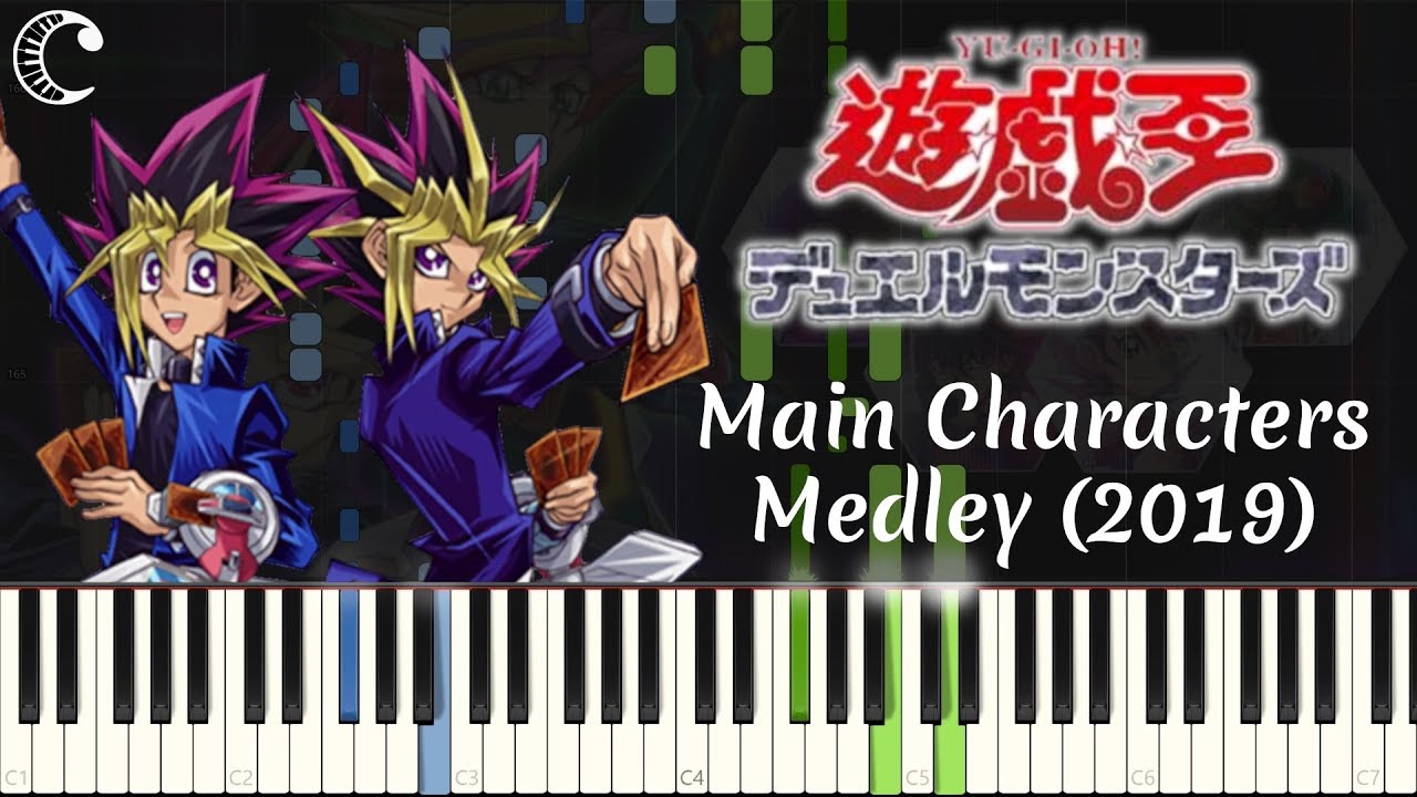 Main Characters Medley (2019) (Yu-Gi-Oh!) [Piano Cover]