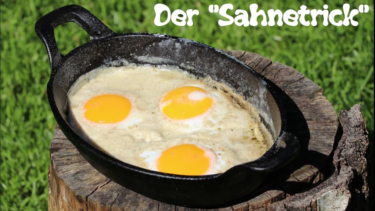 Spiegelei braten - der 