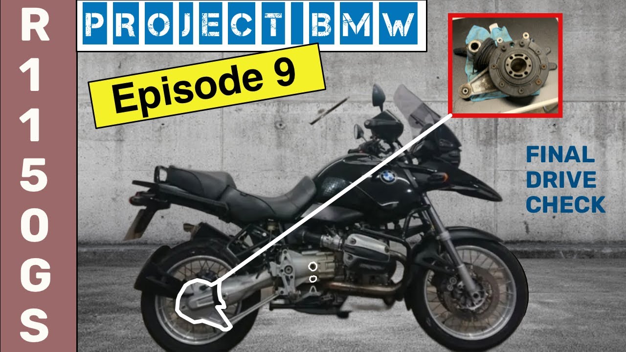 BMW R1150 GS Final Drive Service | Inspection, clean and servicing the final drive | Ep 9