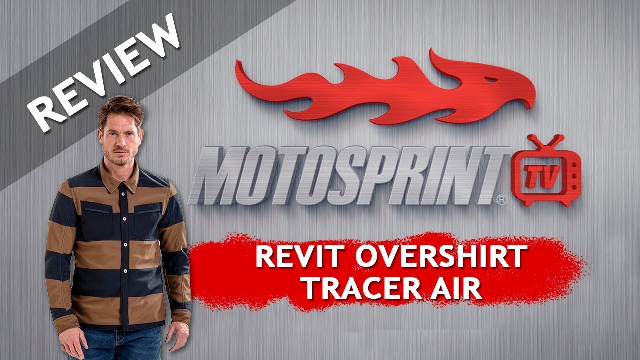 REVIEW DA JAQUETA REVIT OVERSHIRT TRACER AIR - MOTOSPRINT