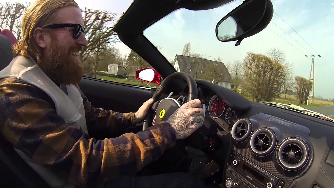 Turn up your speakers - a Ben Ott Ferarri F430 Testride