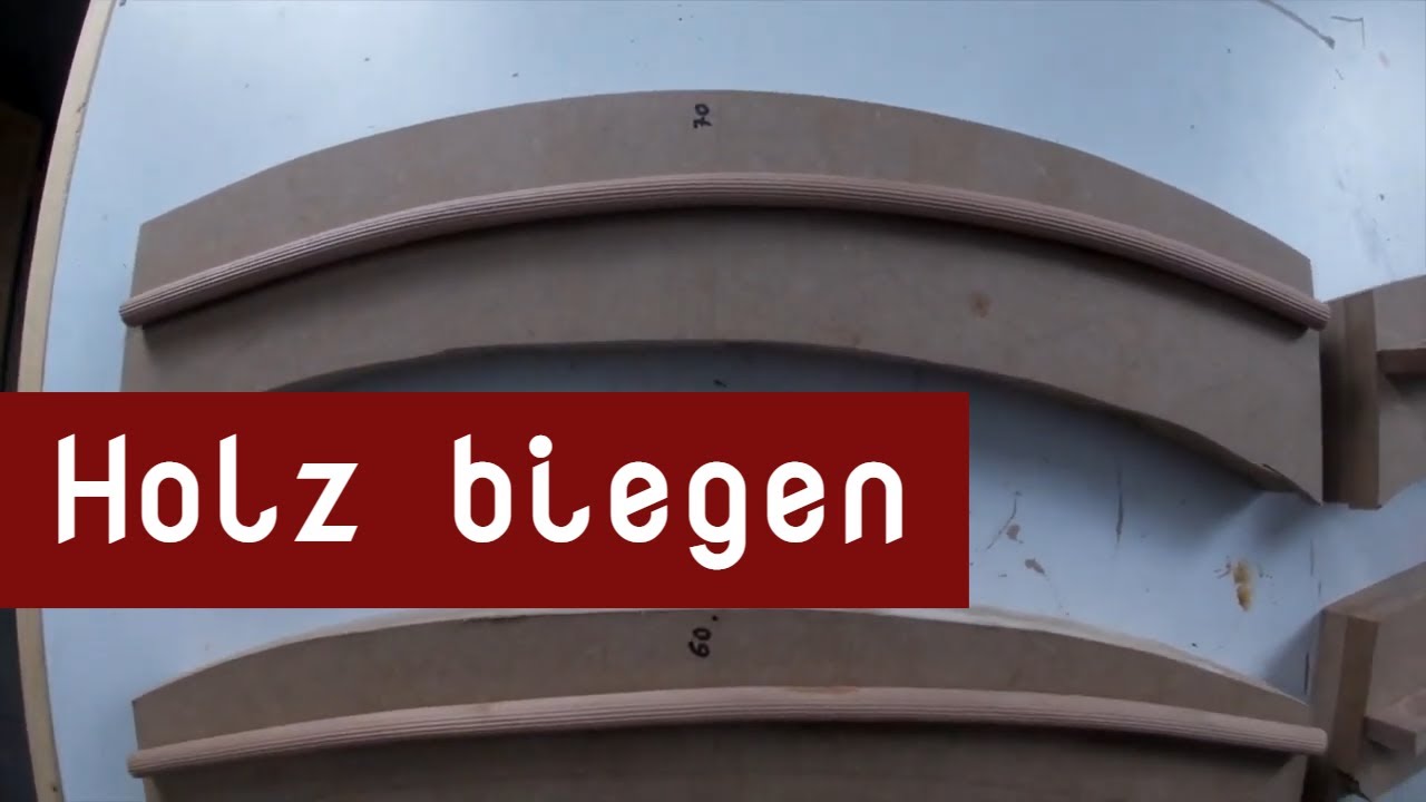 Holz biegen mit der selbstgebauten Dampfkammer