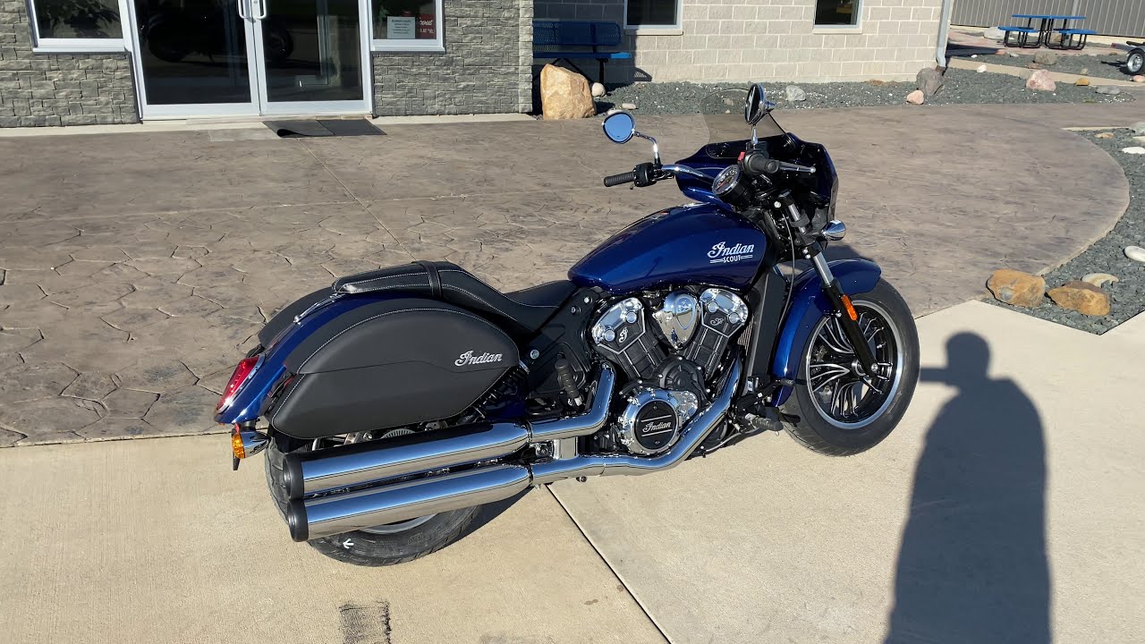2021 Indian Scout - Deep Water Metallic - Long Haul - Quick Walkaround