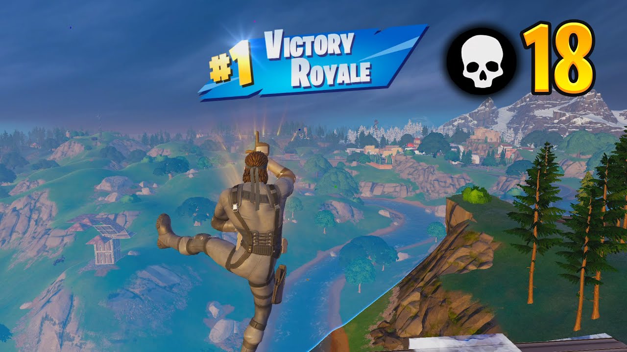 High Kill Solo Ranked Win Gameplay (Fortnite Chapter 5 Season 1)