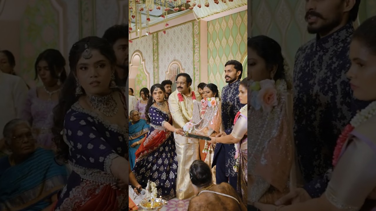 Celebrities at Kathir Anand MP Daughter's Engagement 💍 | Sarathkumar | Kanimozhi | VJ Siddhu