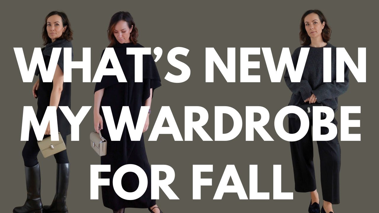 What's new in my wardrobe for Fall 2024...